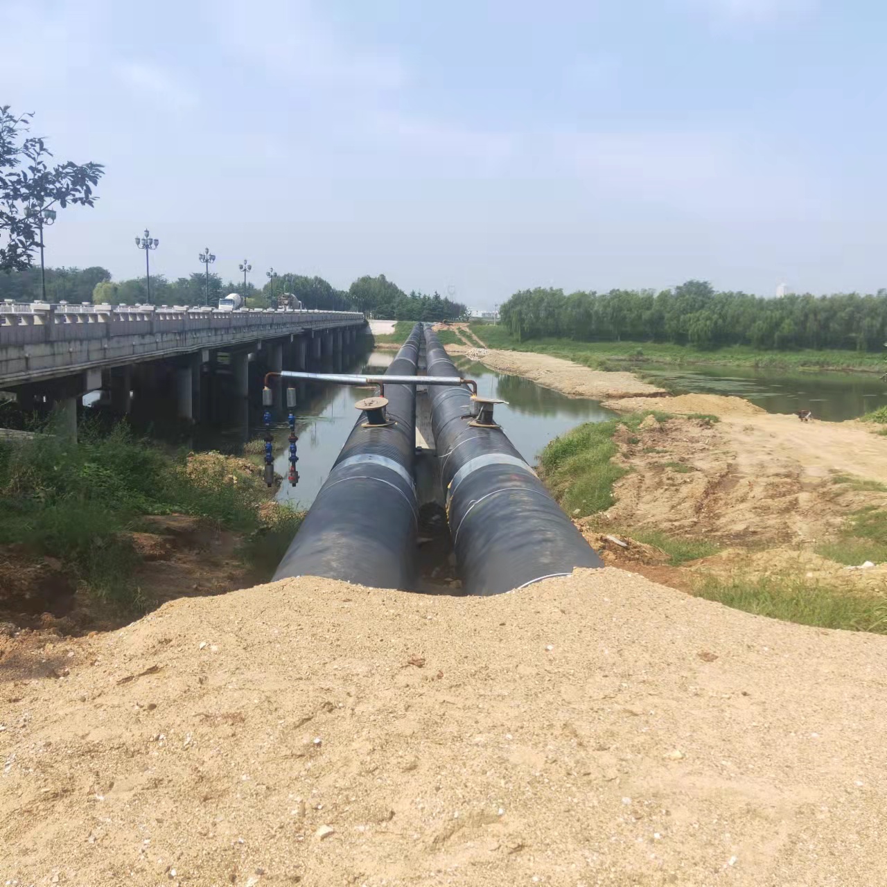昌吉管道物理震动清洗输油管道清洗